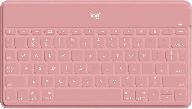 Logitech Teclados-1198 Keys-to-Go Bluetooth Keyboard - Blush Pink (Renewed) — main product image