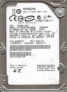 Hitachi HTS722010K9SA00 100GB 2.5" SATA HDD