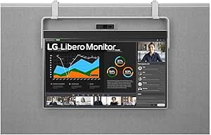 LG 27BQ70QC-S 27-Inch QHD Libero Monitor Webcam