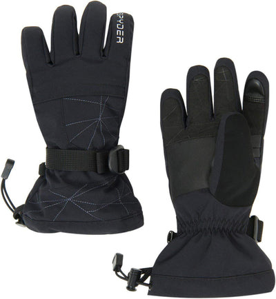 Spyder 197046 Boy's Overweb Ski Gloves Black