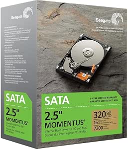 Seagate ST903203N3A1AS-RK 320GB 7200 RPM Laptop Hard Drive