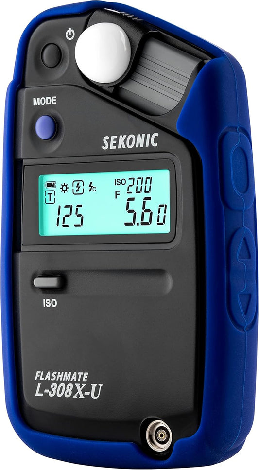Sekonic Grip L-308 Series Light Meter Blue Protector