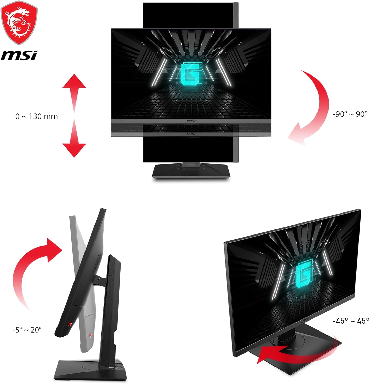 MSI Optix G272QPF 27" Gaming Monitor - 170Hz QHD Rapid IPS