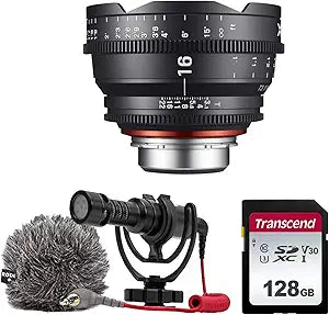 Rokinon XEEN 16mm T2.6 Cine Lens Sony FE Bundle