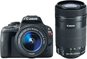 Canon Rebel SL1 18-55mm 55-250mm STM Lens Kit