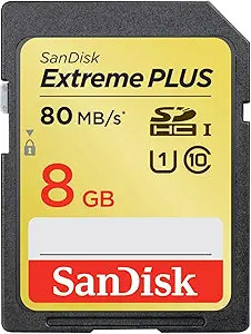 SanDisk SDSDXS-008G-A46 8GB Extreme SDHC UHS-I Card — main product image