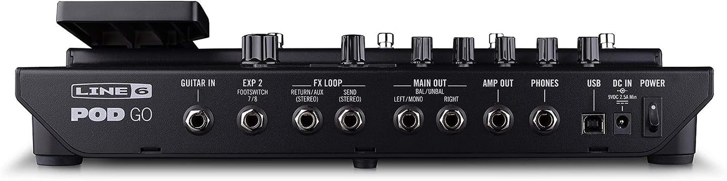 Line 6 POD Go Multi-Effects Guitar Pedal - Black