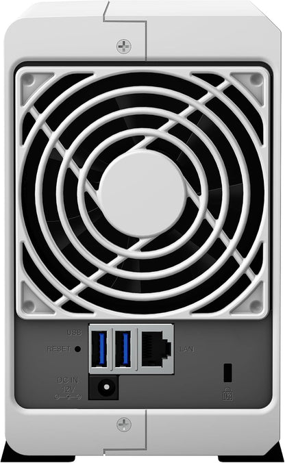 Synology DS223j 2-Bay NAS 8TB Bundle - 2x4TB IronWolf Drives