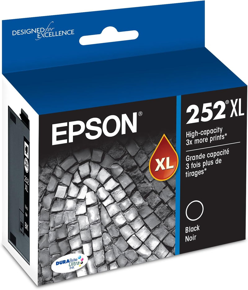 Epson T252XL120-S High Capacity Black Ink Cartridge — main product image