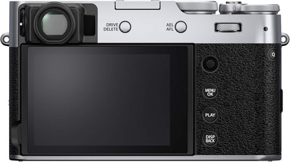 Fujifilm X100V Silver Digital Camera (Renewed)