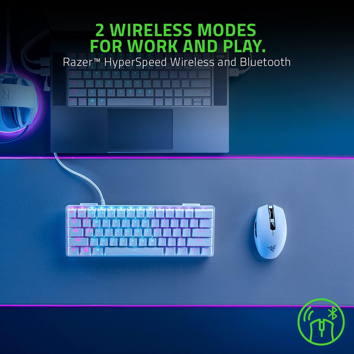 Razer RZ01-03730400-R3U1 Orochi V2 Mobile Wireless Gaming Mouse
