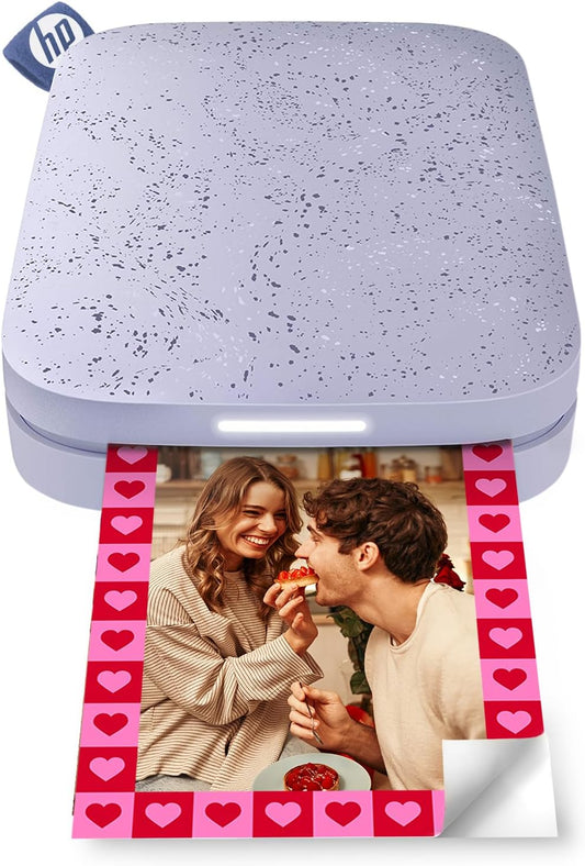 HP HPISPPR Sprocket 2x3" Portable Photo Printer Purple