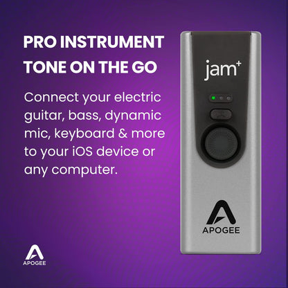 Apogee JAM PLUS Portable USB Audio Interface