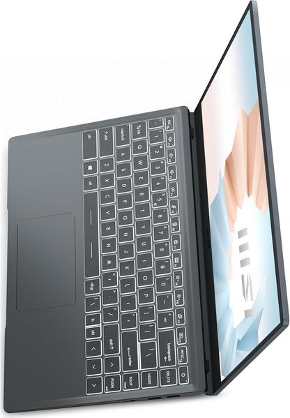 MSI Modern14B1025 i7 14" Ultra-Light Laptop Gray