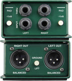 Radial Engineering JDI STEREO Premium Passive DI Box