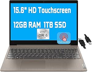 Lenovo Ideapad 3 i5 15.6" HD Touchscreen Laptop