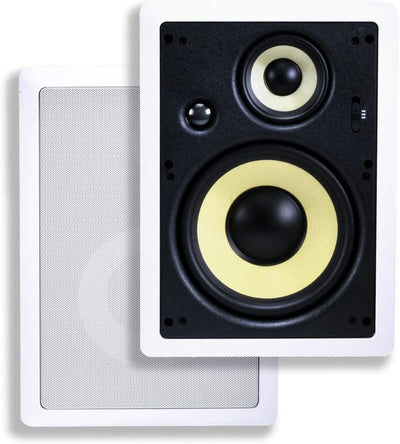 Monoprice 106816 Caliber Series In-Wall Speakers 8 Inch