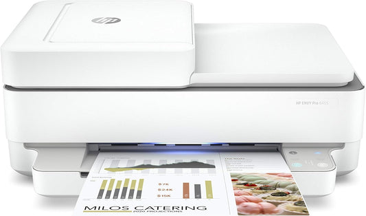 HP 5SE45A#B1F-cr Envy Pro 6455 Wireless All-in-One Printer Renewed