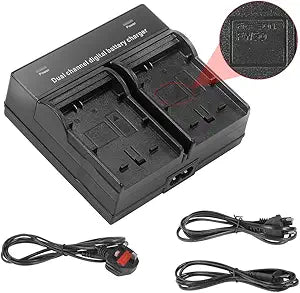 Neewer Dual-Channel LED Charger for Sony NP-FW50 Batteries — main product image