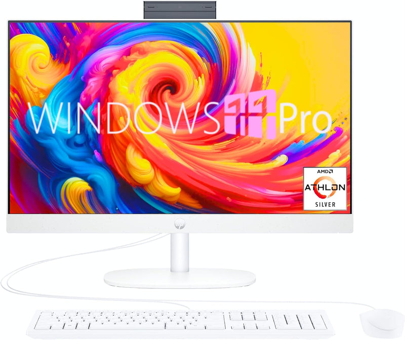 HP 24 All-in-One Desktop - AMD Athlon, 16GB RAM, 1TB SSD — main product image