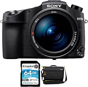 Sony RX10 IV CyberShot 20.1MP Camera Bundle — main product image