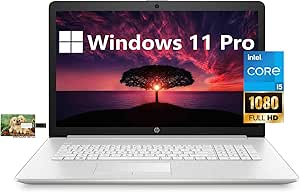 HP 17 Business Laptop i5 11th Gen Bundle — main product image