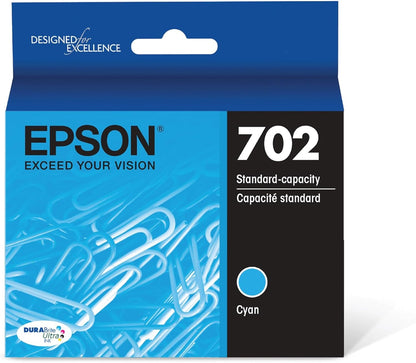 Epson T702220-S Cyan DURABrite Standard Ink Cartridge