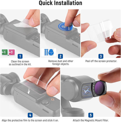 Neewer 10104290 DJI Osmo Pocket 3 Variable ND Filter
