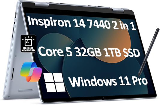 Dell Inspiron 14 7440 2-in-1 1TB SSD Stylus Laptop