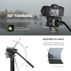 Neewer Professional Camera Monopod with Fluid Head