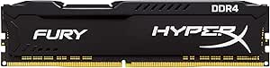 HyperX HX429C17FB/4 Fury Black 4GB DDR4 Memory — main product image