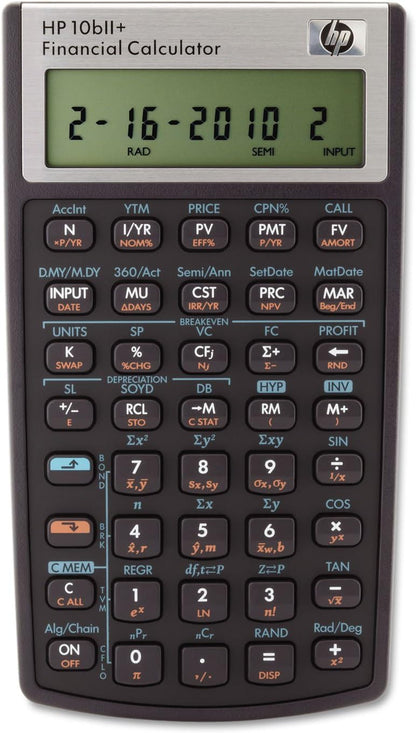 HP HEW2716570 10bII+ Financial Calculator