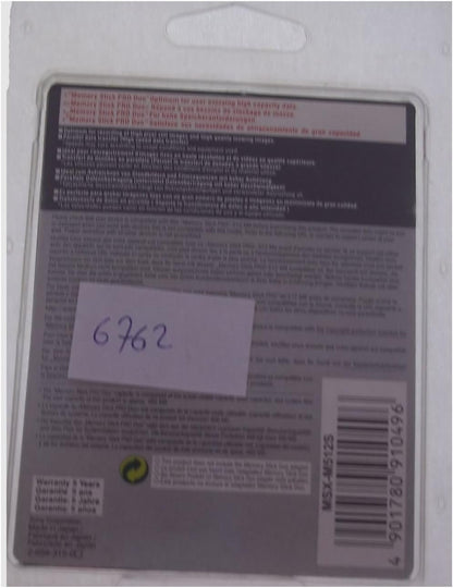 Sony MSXM-512S Memory Stick PRO Duo - 512MB