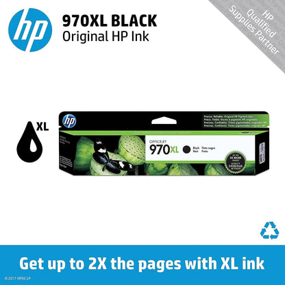 HP CN625AM 970XL High Yield Black Ink Cartridge