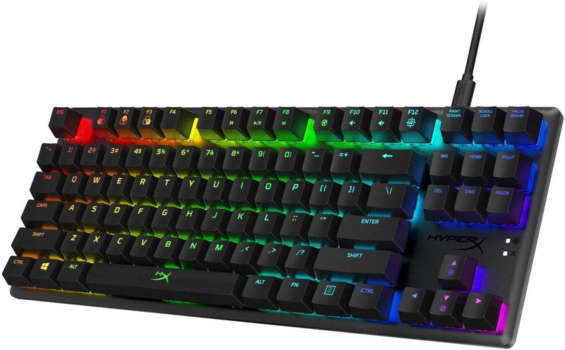 HyperX HX-KB7RDX-NO Alloy Origins Core RGB Gaming Keyboard — main product image