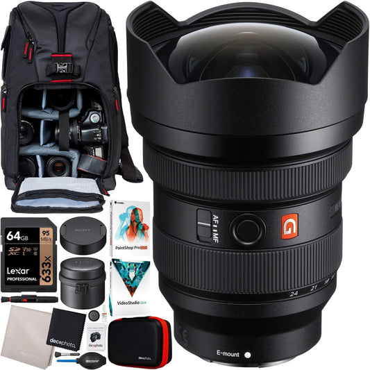 Sony E22SNSEL1224GM FE 12-24mm F2.8 GM Lens Bundle