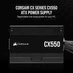 Corsair CP-9020277-NA CX550 550W 80+ Bronze Power Supply