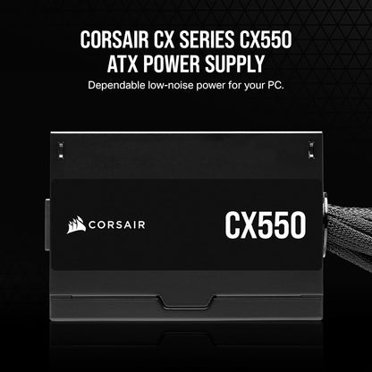 Corsair CP-9020277-NA CX550 550W 80+ Bronze Power Supply
