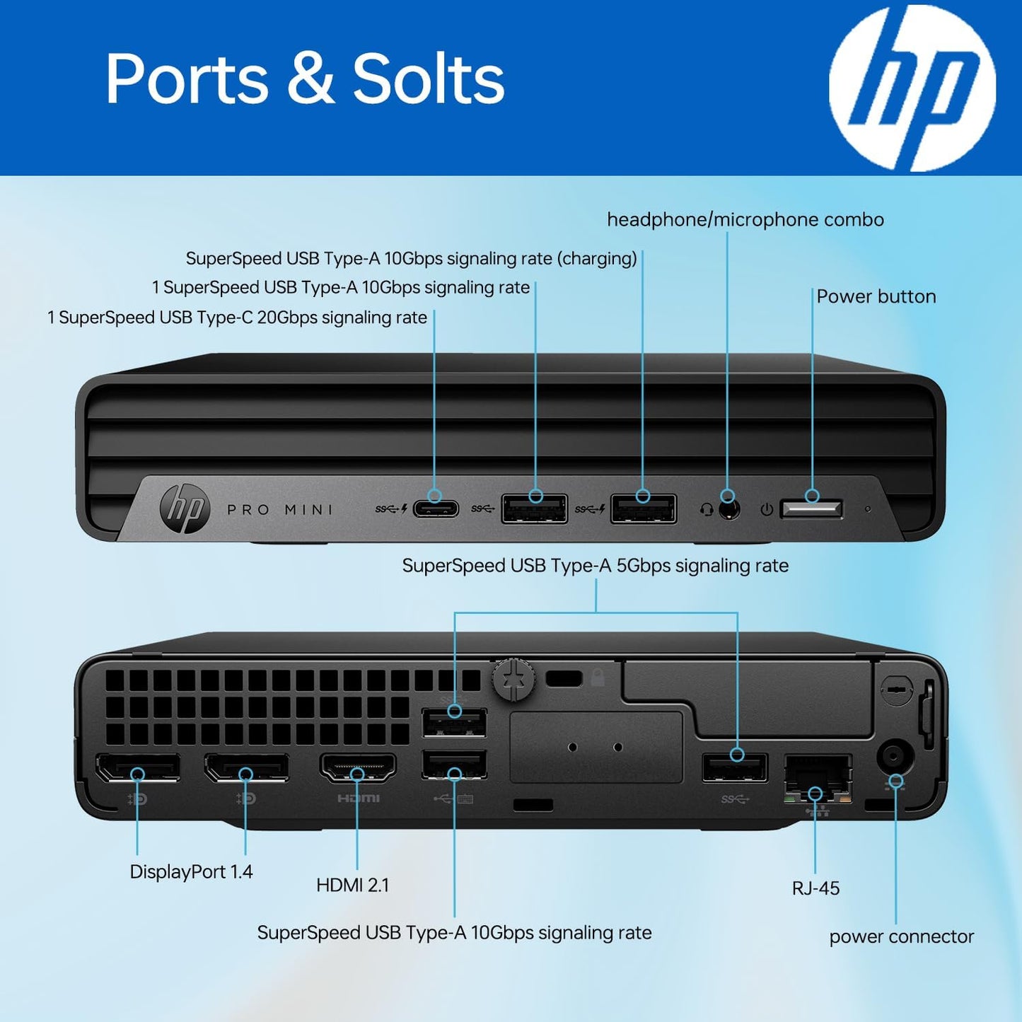 HP ProDesk 400 G9 i5 13th Gen Compact Desktop