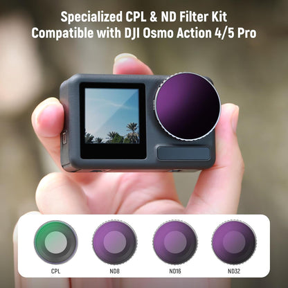 Neewer 10102939 DJI Osmo Action ND Filter Set