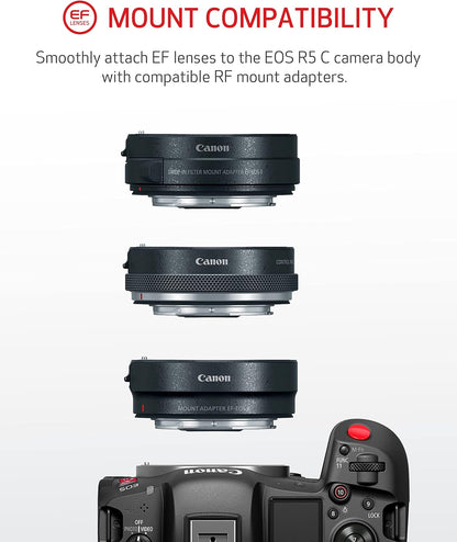 Canon 5077C002 EOS R5 C 8K Full-Frame Mirrorless Camera