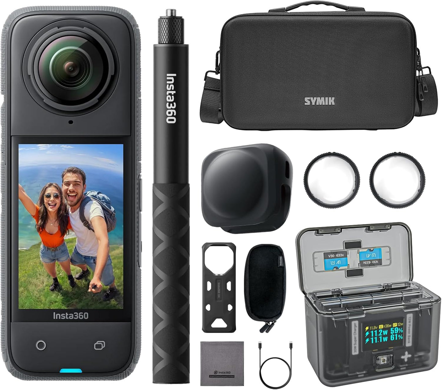 Insta360 X4 8K 360 Action Camera Elite Bundle
