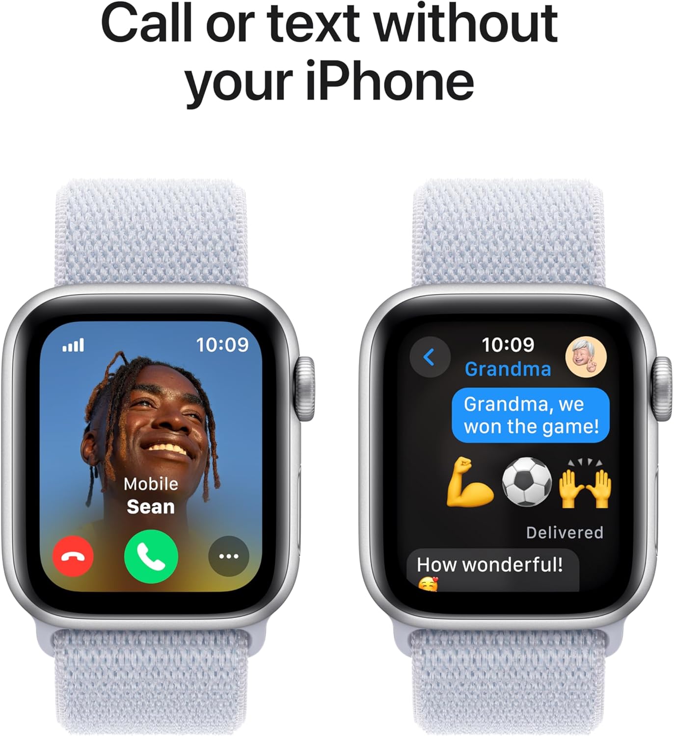 Apple Watch SE (2nd Gen) - GPS + Cellular, 40mm, Silver Loop
