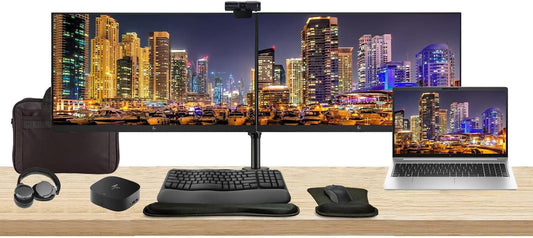 HP 455 G10 ProBook 15.6" Ryzen 5 8GB 256GB SSD Bundle