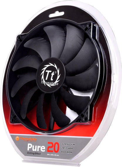 Thermaltake MX Keys 200mm Pure Black Case Fan
