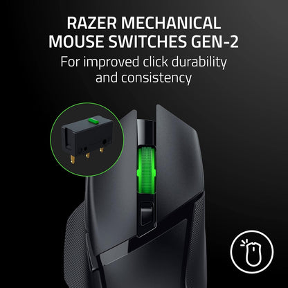 Razer RZ01-04870100-R3U1 Basilisk V3 X Hyperspeed Gaming Mouse - Wireless RGB