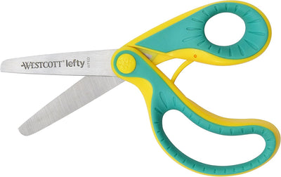 Westcott E-22003 00 Ergo JR. Lefty Kids Scissors - Green