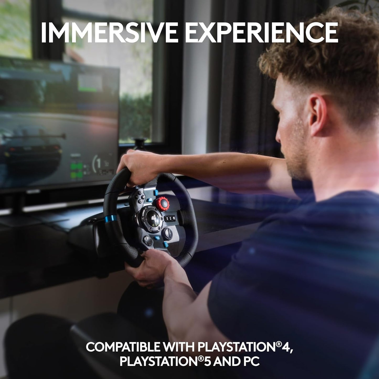 Logitech 941-000110 G29 Racing Wheel PS5/PS4/PC
