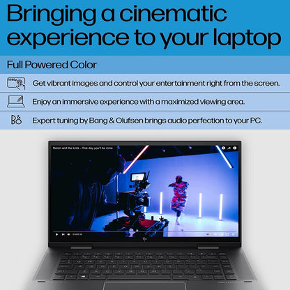 HP ENVY x360 15.6" Touchscreen Laptop - Ryzen 7 5825U 32GB 1TB SSD