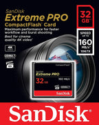 SanDisk 32G_CF_Extreme_Pro CF Card Canon DSLR Bundle